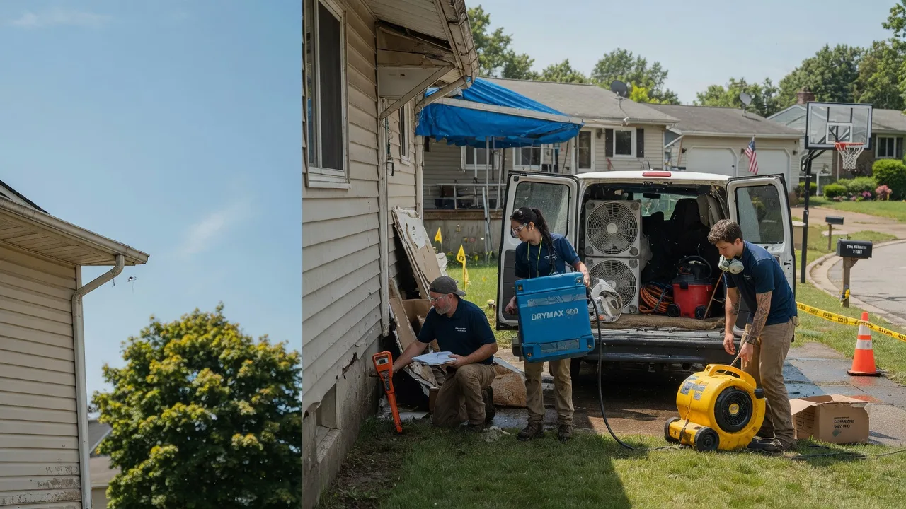 Ceiling Leak Cleanup in Fort Gratiot, MI near me